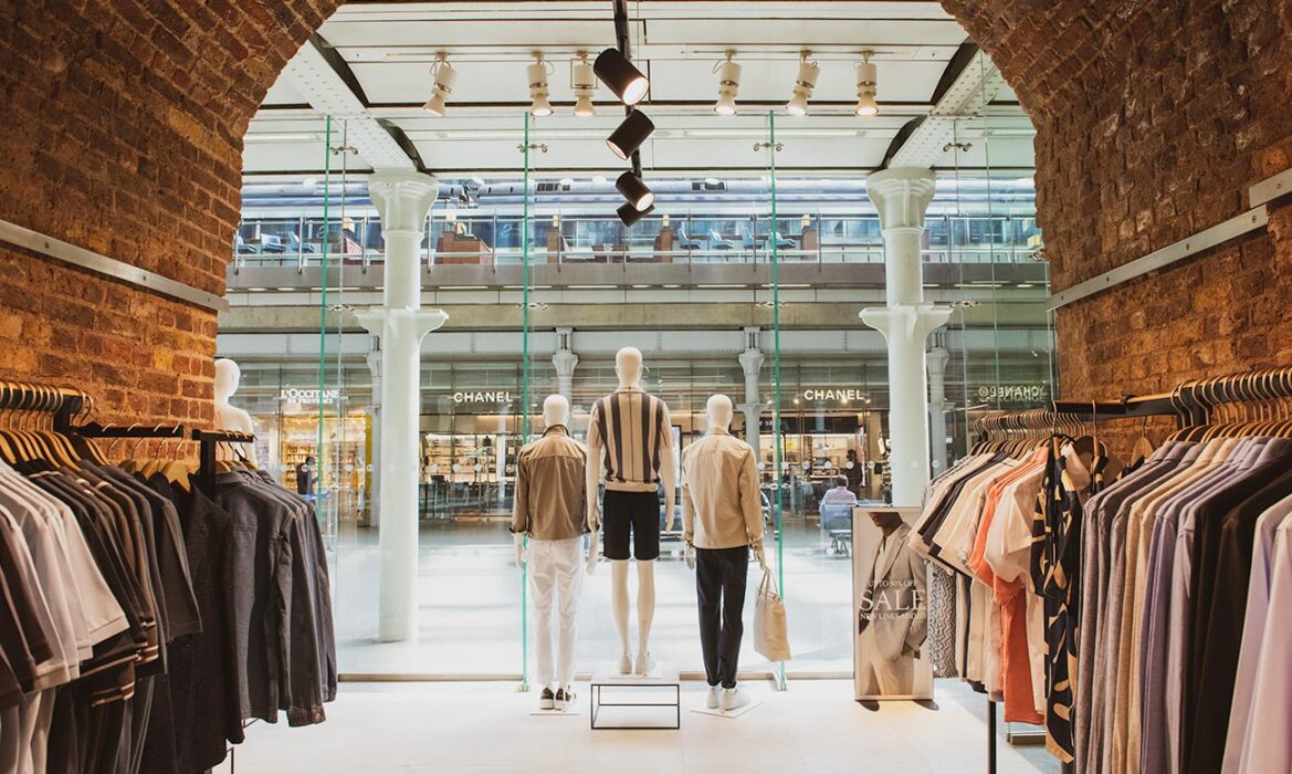 Shops at St. Pancras Station, near King's Cross & Eurostar