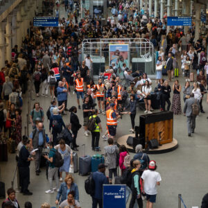 The Piano filming at St Pancras International