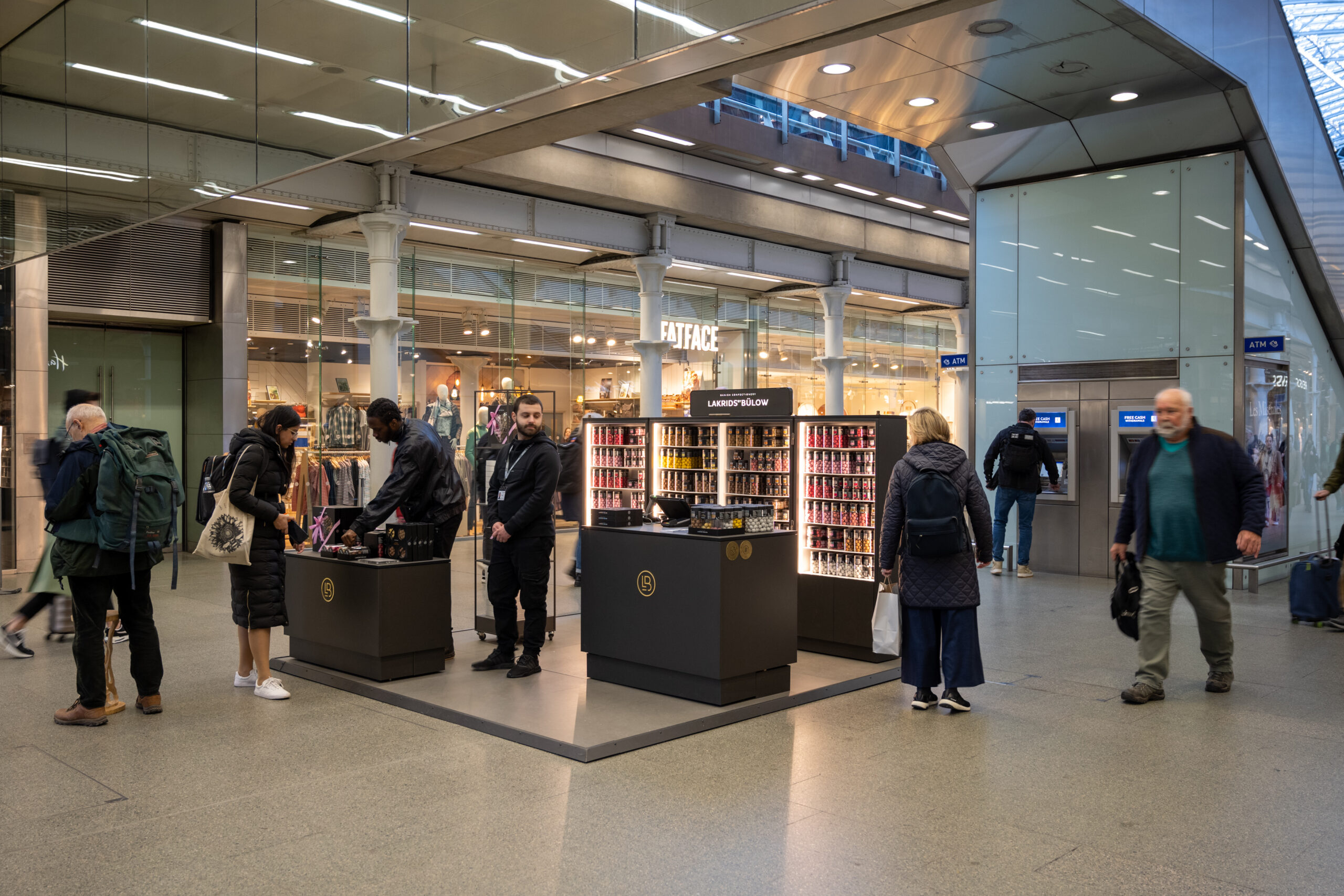 Lakrids Pop Up at St Pancras