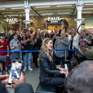 Delta Goodrem St. Pancras International