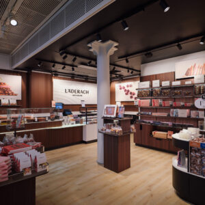 Läderach St Pancras International Chocolate Shop