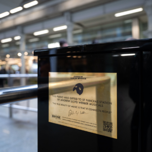 The Phantom Piano, St. Pancras International