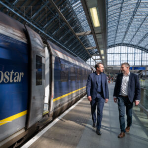 Richard Thorp and Simon Le Jeune at London St Pancras_012