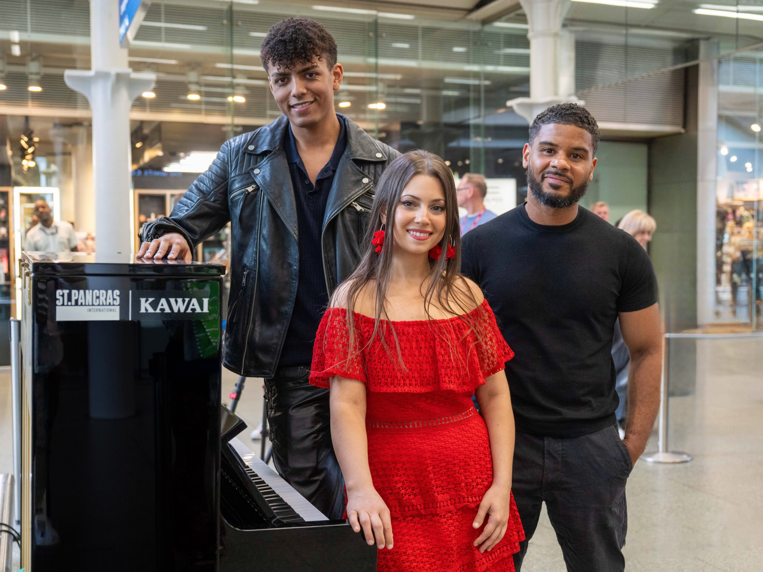 Lara Melda, Karim Kamar and Louis Philippson