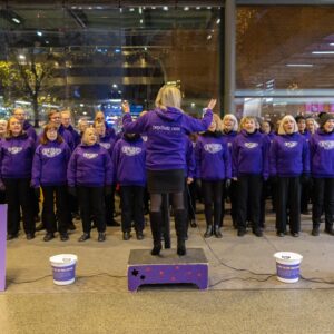 Pancreatic Cancer Choir at St Pancras_083