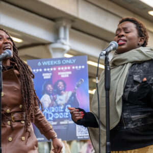 Marie & Rosetta Performance at St Pancras International_006