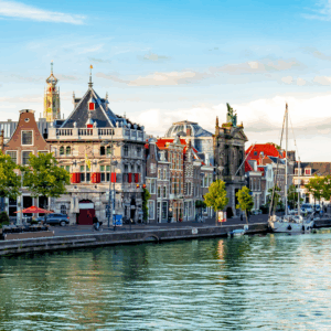 Haarlem near Amsterdam in The Netherlands