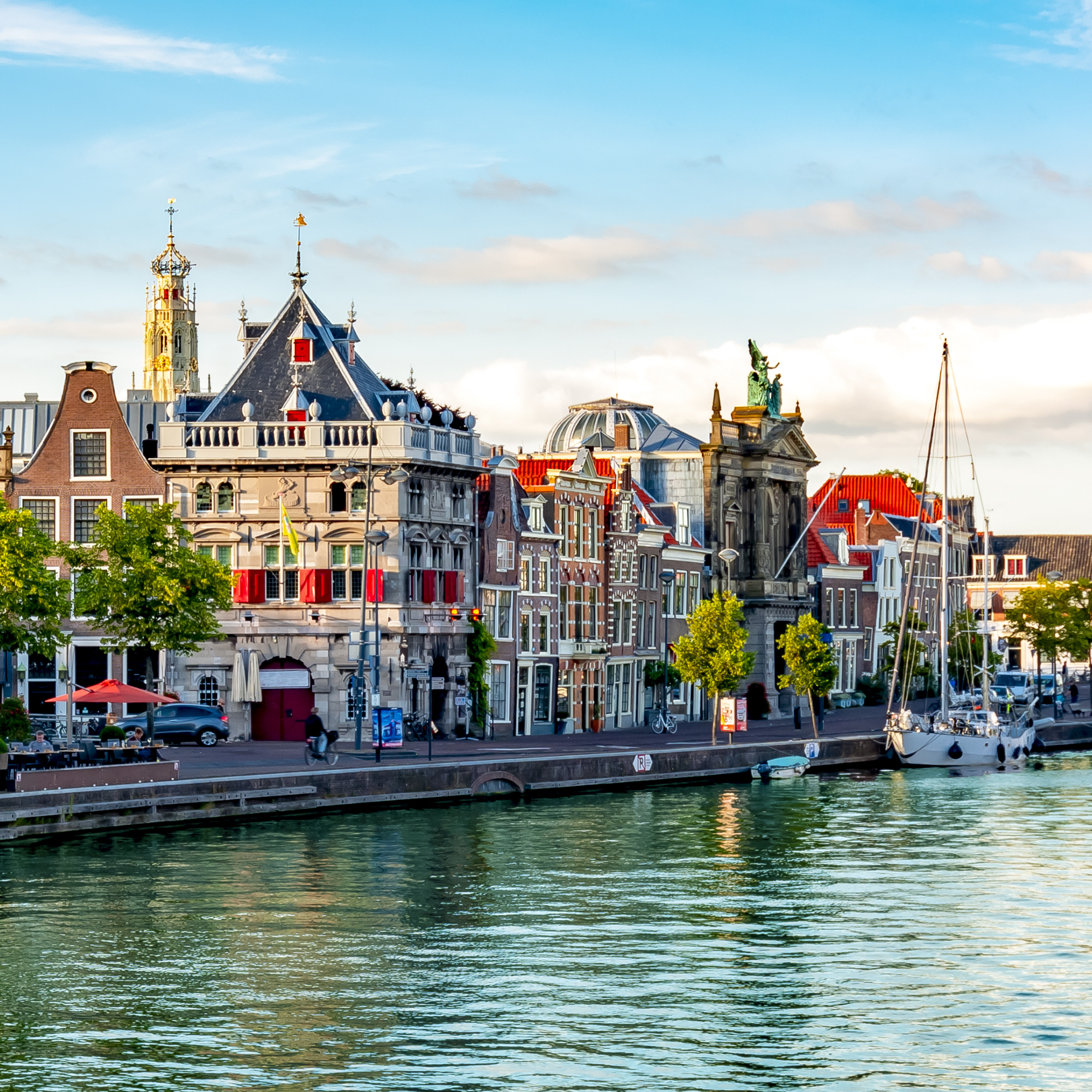 Haarlem near Amsterdam in The Netherlands