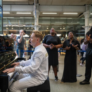John Galea Performance at St Pancras International_005